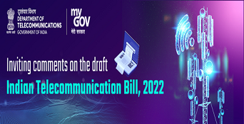The draft Telecommunication Bill, 2022